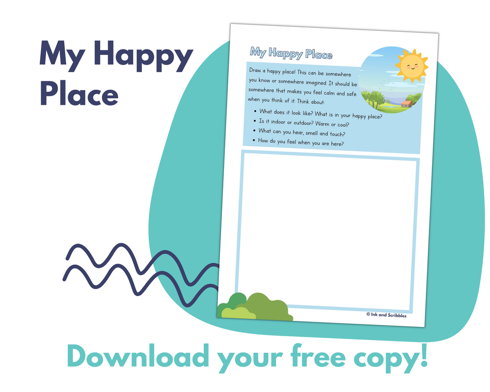 my happy place free printable kids