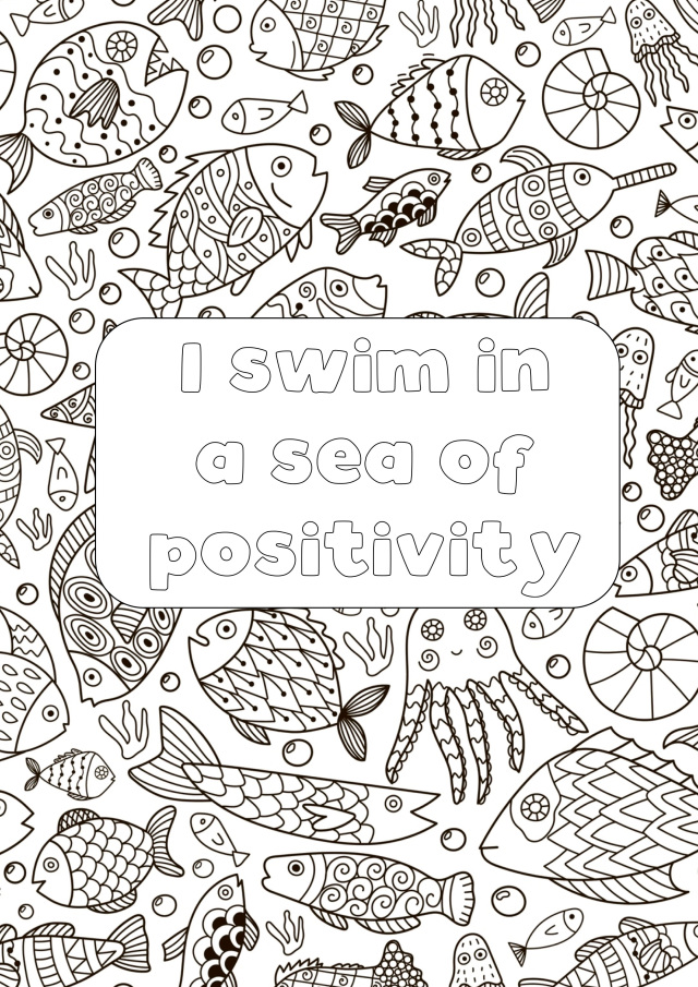 Mindful Colouring Book for Children PRINTABLE